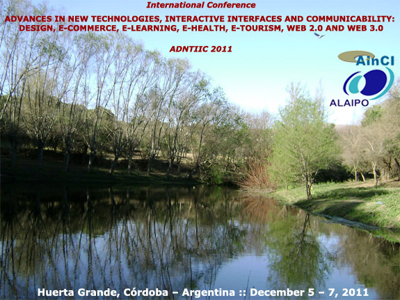 International Conference ADNTIIC 2011 :: Huerta Grande, Córdoba - Argentina